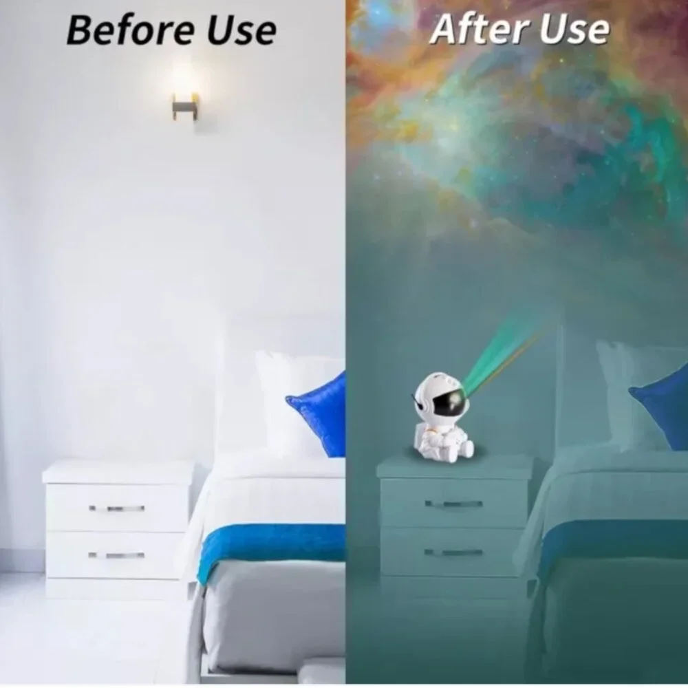 Spaceman Galaxy LED Projection Light